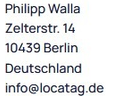 Kontaktangaben der verantwortlichen Stelle